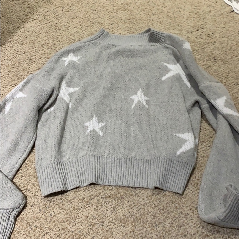 Cropped sweater